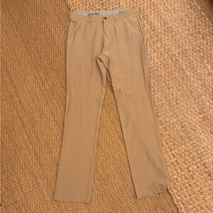 Men’s Adidas Ultimate365 Tapered Leg Men's Golf Pants Khaki Size 30x34